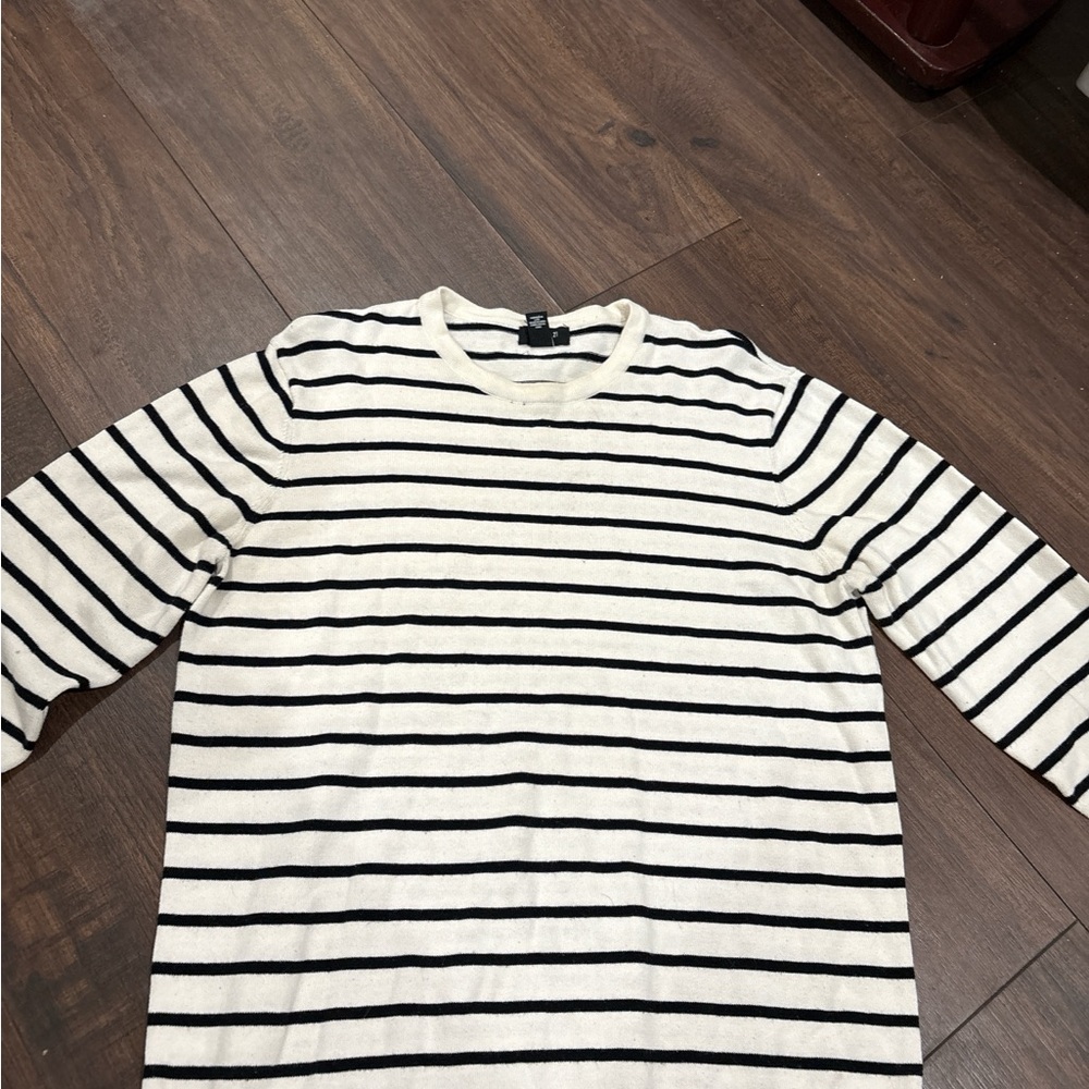 Striped Black and White Sweater